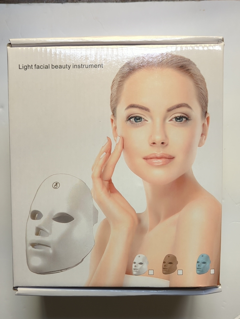 Red Light Facial Beauty Mask, 7-1 Colors